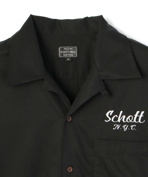 schott（ショット）の「Schott/ショット/EMB. BOWLING SHIRT