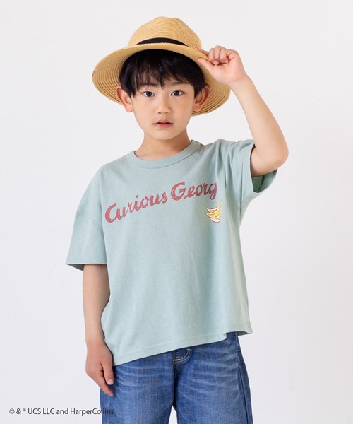 JAM & LINK（ジャムアンドリンク）の「おさるのジョージ 半袖Tシャツ（Tシャツ/カットソー・キッズ・A/D/F/B/C/E・110cm/120cm/80ｃｍ/100cm/130cm/90cm）」の13枚目の写真