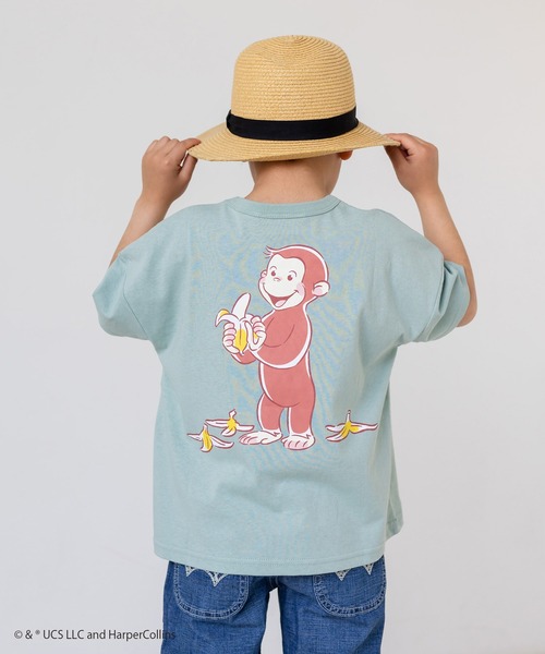 JAM & LINK（ジャムアンドリンク）の「おさるのジョージ 半袖Tシャツ（Tシャツ/カットソー・キッズ・A/D/F/B/C/E・110cm/120cm/80ｃｍ/100cm/130cm/90cm）」の14枚目の写真