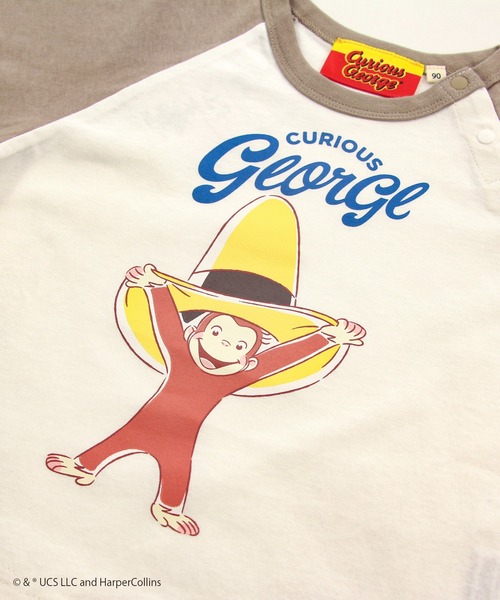 JAM & LINK（ジャムアンドリンク）の「おさるのジョージ 半袖Tシャツ（Tシャツ/カットソー・キッズ・A/D/F/B/C/E・110cm/120cm/80ｃｍ/100cm/130cm/90cm）」の16枚目の写真