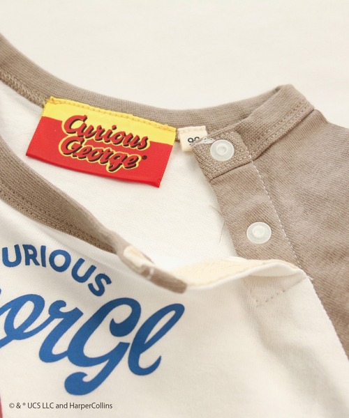 JAM & LINK（ジャムアンドリンク）の「おさるのジョージ 半袖Tシャツ（Tシャツ/カットソー・キッズ・A/D/F/B/C/E・110cm/120cm/80ｃｍ/100cm/130cm/90cm）」の17枚目の写真