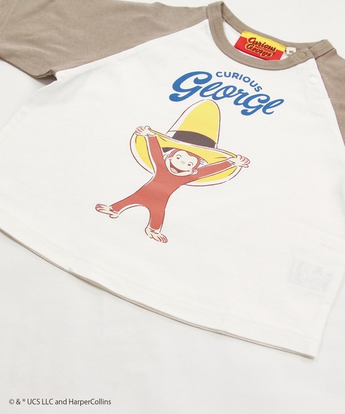 JAM & LINK（ジャムアンドリンク）の「おさるのジョージ 半袖Tシャツ（Tシャツ/カットソー・キッズ・A/D/F/B/C/E・110cm/120cm/80ｃｍ/100cm/130cm/90cm）」の18枚目の写真