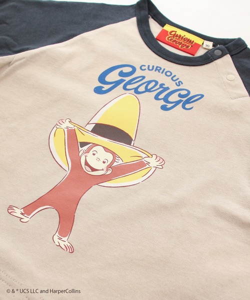 JAM & LINK（ジャムアンドリンク）の「おさるのジョージ 半袖Tシャツ（Tシャツ/カットソー・キッズ・A/D/F/B/C/E・110cm/120cm/80ｃｍ/100cm/130cm/90cm）」の20枚目の写真