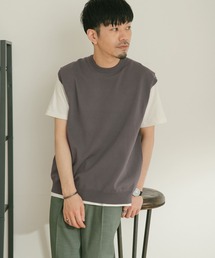 ITEMS URBANRESEARCH | マシンウォッシャブル ニットベスト(ベスト)