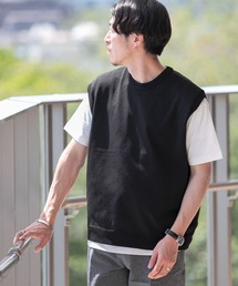 ITEMS URBANRESEARCH | マシンウォッシャブル ニットベスト(ベスト)