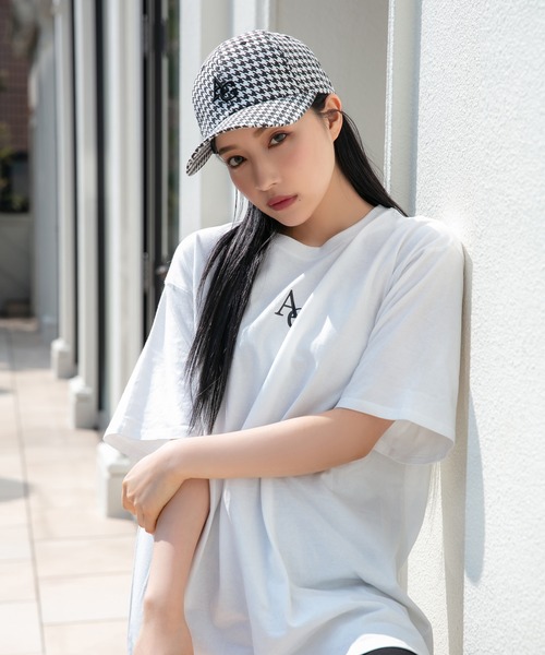 ANDGEEBEE（アンジービー）の「UNISEX 千鳥ロゴキャップ（キャップ・レディース・ブラック×ホワイト・FREE）」の11枚目の写真