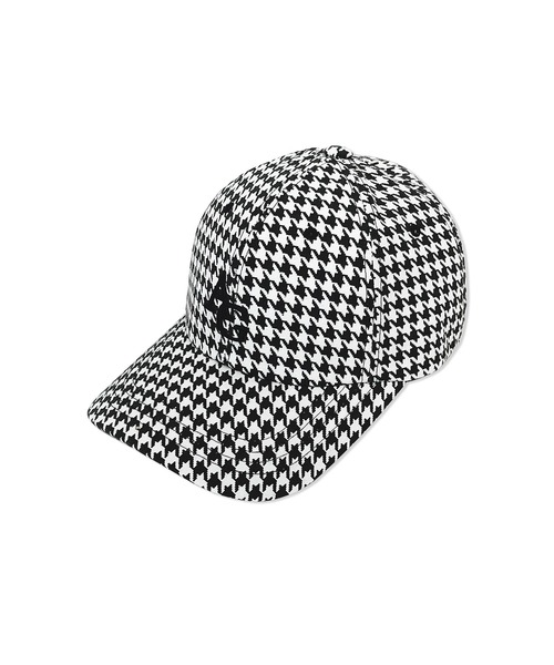 ANDGEEBEE（アンジービー）の「UNISEX 千鳥ロゴキャップ（キャップ・レディース・ブラック×ホワイト・FREE）」の13枚目の写真