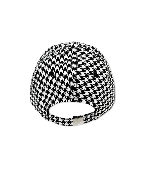 ANDGEEBEE（アンジービー）の「UNISEX 千鳥ロゴキャップ（キャップ・レディース・ブラック×ホワイト・FREE）」の3枚目の写真