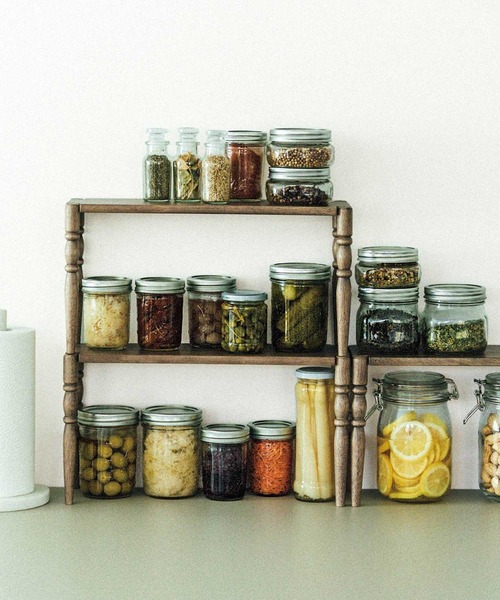 USEDo（ユーズド）の「アンティークな佇まい 積み重ねられる木製ラック