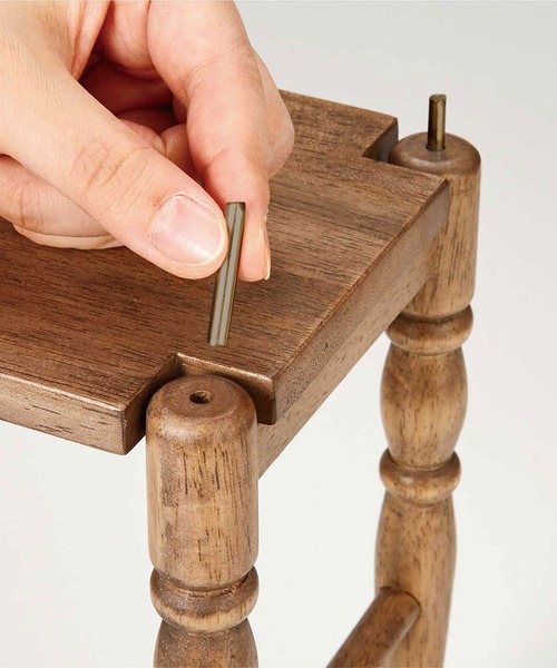 USEDo（ユーズド）の「アンティークな佇まい 積み重ねられる木製ラック