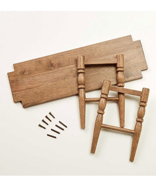 USEDo（ユーズド）の「アンティークな佇まい 積み重ねられる木製ラック