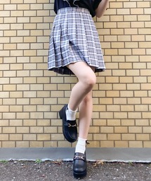 プリーツスカートパンツ
