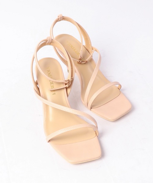 LibertyDollアシメストラップサンダル