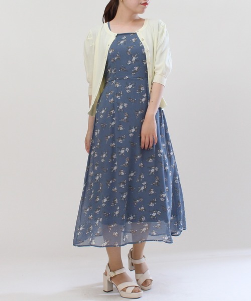 ASTORIA ODIER（アストリアオディール）の「肩タック5分袖カーディガン（カーディガン/ボレロ・レディース・ブラック/ネイビー/アイボリー/ワインレッド/キャメル・MEDIUM）」の7枚目の写真