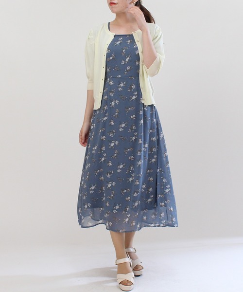 ASTORIA ODIER（アストリアオディール）の「肩タック5分袖カーディガン（カーディガン/ボレロ・レディース・ブラック/ネイビー/アイボリー/ワインレッド/キャメル・MEDIUM）」の11枚目の写真