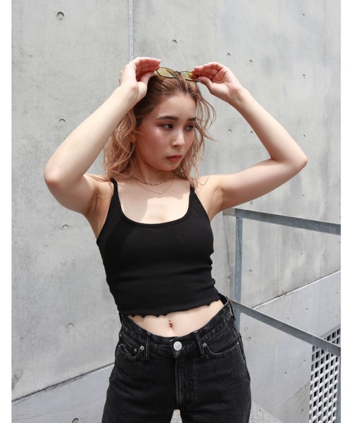 FIG&VIPER（フィグアンドバイパー）の「スクエアカラーサングラス（サングラス・レディース・ブラック/イエロー・FREE）」の7枚目の写真