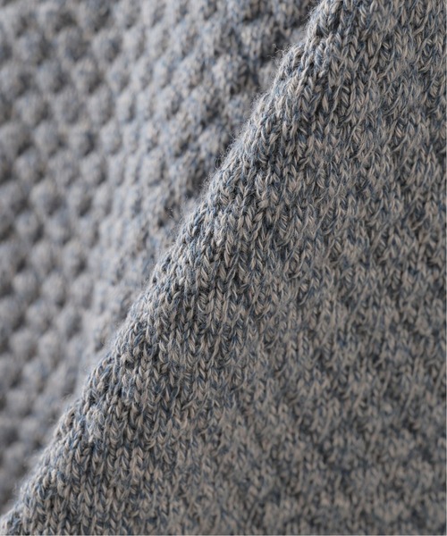 crepuscule(クレプスキュール)の「【CREPUSCULE / クレプスキュール】POPCORN CREWNECK CARDIGAN(ニット/セーター・メンズ・ベージュ/グリーン/カーキ/サックスブルー・1/2)」の22枚目の写真