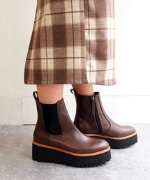 あしながおじさん | 厚底サイドゴアブーツ -7210089(ブーツ)