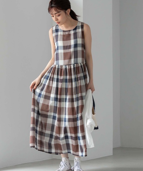 セール カラーチェックワンピース ワンピース Edit Sheen エディットシーン のファッション通販 Zozotown