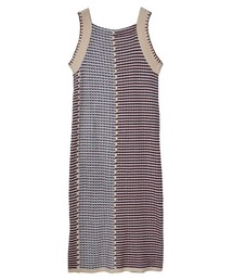 Ameri（アメリ）の「URAOMOTE MIX HAND STITCH DRESS