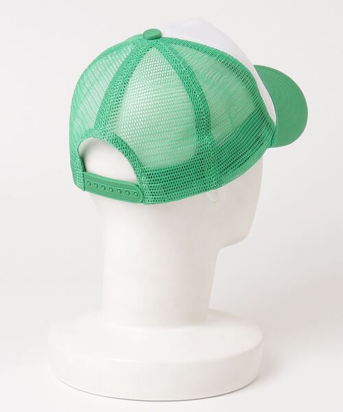 Guess(ゲス)の「GUESS Originals x J Balvin Trucker Cap(キャップ・メンズ・グリーン/ブルー・ONE SIZE)」の7枚目の写真