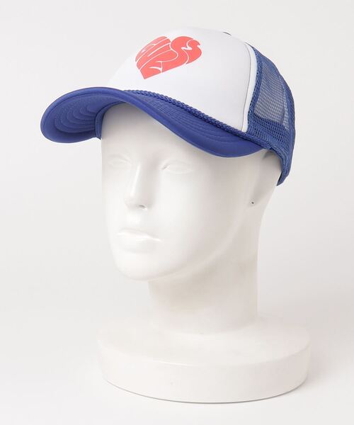 Guess(ゲス)の「GUESS Originals x J Balvin Trucker Cap(キャップ・メンズ・グリーン/ブルー・ONE SIZE)」の11枚目の写真