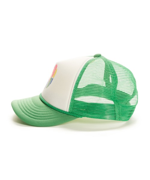 Guess(ゲス)の「GUESS Originals x J Balvin Trucker Cap(キャップ・メンズ・グリーン/ブルー・ONE SIZE)」の10枚目の写真