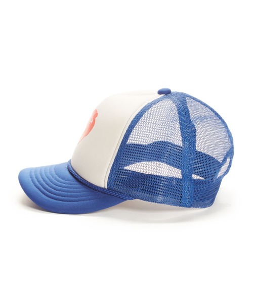 Guess(ゲス)の「GUESS Originals x J Balvin Trucker Cap(キャップ・メンズ・グリーン/ブルー・ONE SIZE)」の5枚目の写真