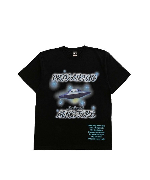MFC STORE(エムエフシーストア)の「MFC STORE x PRIVATE UFO UFO S/S TEE(Tシャツ/カットソー・メンズ・ホワイト/ブラック・M/L/XL/XXL)」の6枚目の写真