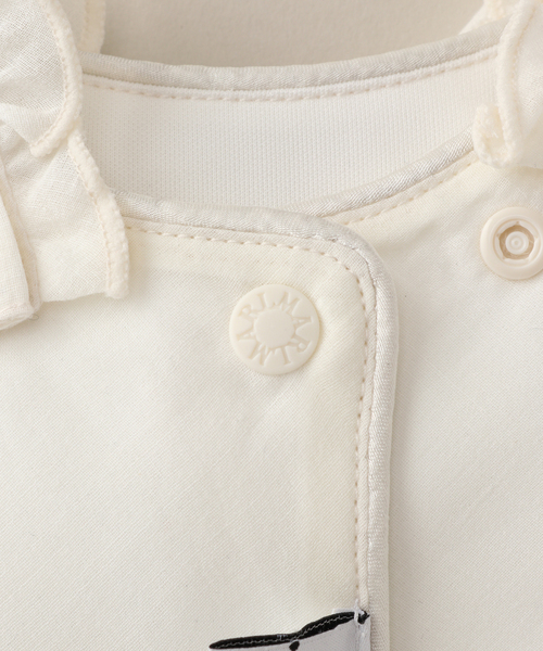 IENA ENFANT(イエナアンファン)の「【MARLMARL】別注 bibs フリル(baby)(スタイ/よだれかけ・キッズ・ホワイト・FREE)」の10枚目の写真