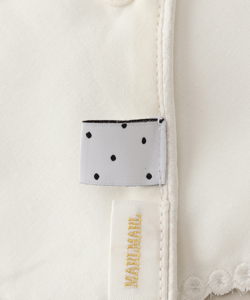 IENA ENFANT(イエナアンファン)の「【MARLMARL】別注 bibs フリル(baby)(スタイ/よだれかけ・キッズ・ホワイト・FREE)」の15枚目の写真