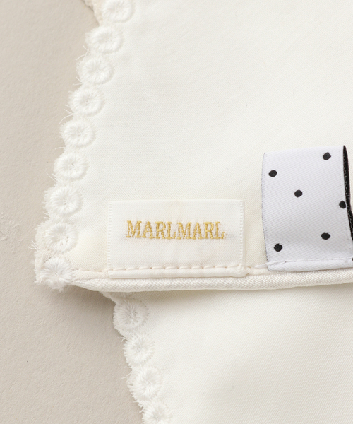 IENA ENFANT(イエナアンファン)の「【MARLMARL】別注 bibs フリル(baby)(スタイ/よだれかけ・キッズ・ホワイト・FREE)」の16枚目の写真