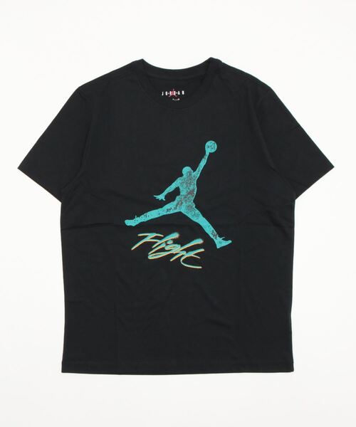 JORDAN BRAND（ジョーダンブランド）の「ジョーダン  ジョーダン ESS ジャンプマン S/S クルー（Tシャツ/カットソー・メンズ・ブラック×グリーン/ホワイト×ブラック・S/XL/M/L）」の2枚目の写真
