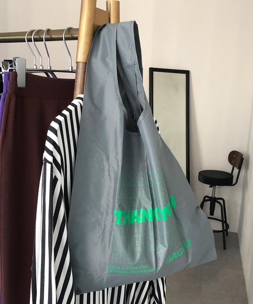 美品【BAGGU】STANDARDエコバッグ　15th THANK YOU　黒 美品【BAGGU】STANDARDエコバッグ 15th THANK YOU 黒 - メルカリ