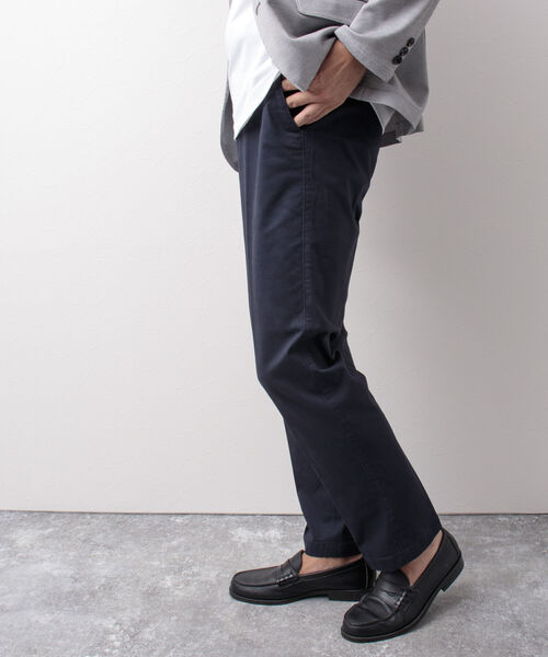 NOLLEY'S goodman（ノーリーズグッドマン）の「ストレッチチノパンツ（チノパンツ・メンズ・ブラック/ベージュ/ネイビー・S/M/L/XL）」の10枚目の写真