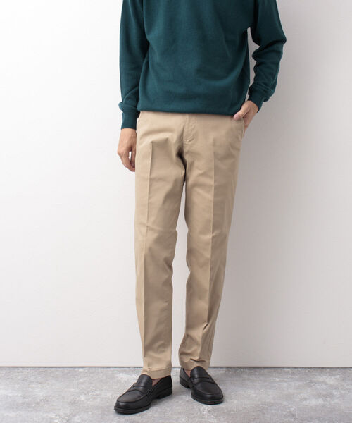NOLLEY'S goodman（ノーリーズグッドマン）の「ストレッチチノパンツ（チノパンツ・メンズ・ブラック/ベージュ/ネイビー・S/M/L/XL）」の4枚目の写真