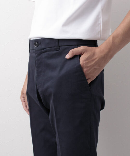 NOLLEY'S goodman（ノーリーズグッドマン）の「ストレッチチノパンツ（チノパンツ・メンズ・ブラック/ベージュ/ネイビー・S/M/L/XL）」の7枚目の写真
