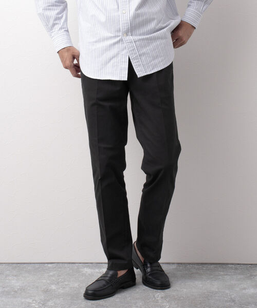 NOLLEY'S goodman（ノーリーズグッドマン）の「ストレッチチノパンツ（チノパンツ・メンズ・ブラック/ベージュ/ネイビー・S/M/L/XL）」の2枚目の写真