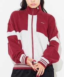 X-girl | LINE RIB ZIP UP SWEAT(スウェット)