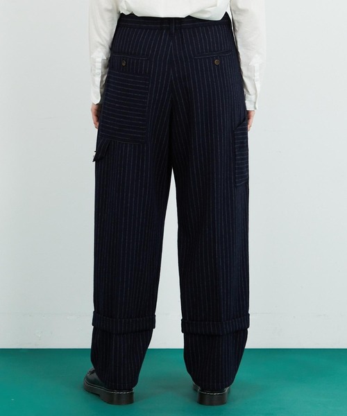 FRAPBOIS（フラボア）の「チョークスト パンツ（その他パンツ・レディース・ブラック/ネイビー・2/1）」の4枚目の写真