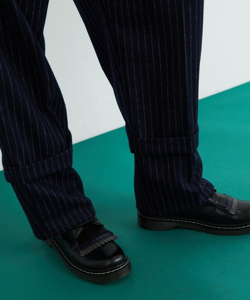 FRAPBOIS（フラボア）の「チョークスト パンツ（その他パンツ・レディース・ブラック/ネイビー・2/1）」の11枚目の写真