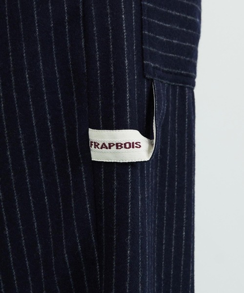 FRAPBOIS（フラボア）の「チョークスト パンツ（その他パンツ・レディース・ブラック/ネイビー・2/1）」の10枚目の写真