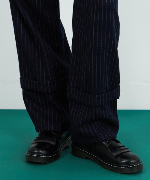 FRAPBOIS（フラボア）の「チョークスト パンツ（その他パンツ・レディース・ブラック/ネイビー・2/1）」の12枚目の写真