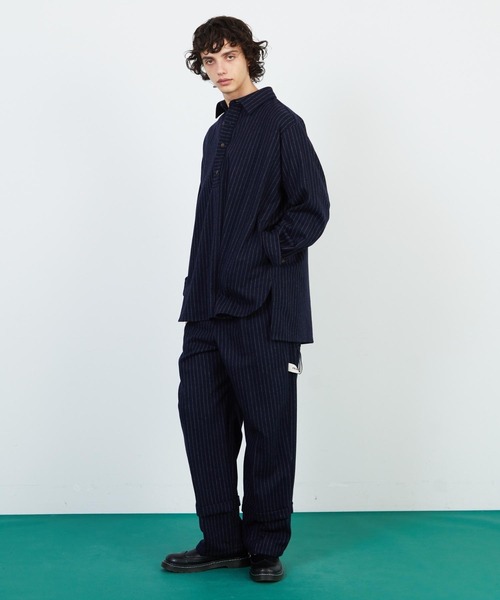 FRAPBOIS（フラボア）の「チョークスト パンツ（その他パンツ・レディース・ブラック/ネイビー・2/1）」の18枚目の写真