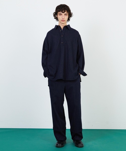 FRAPBOIS（フラボア）の「チョークスト パンツ（その他パンツ・レディース・ブラック/ネイビー・2/1）」の20枚目の写真