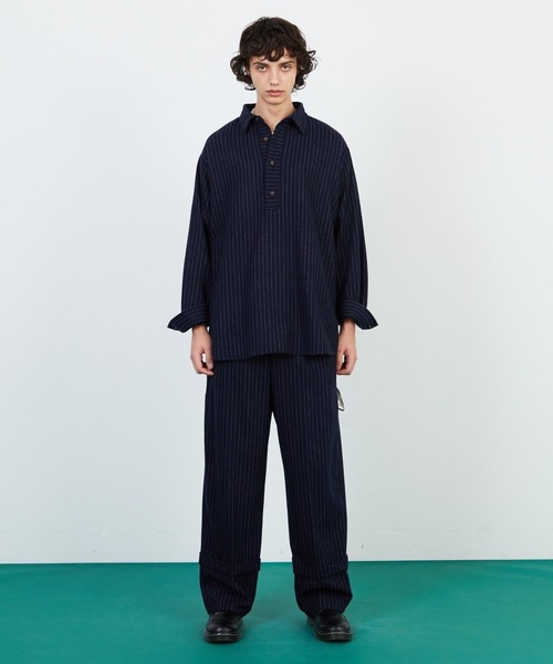 FRAPBOIS（フラボア）の「チョークスト パンツ（その他パンツ・レディース・ブラック/ネイビー・2/1）」の21枚目の写真