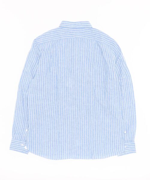 BARBA（バルバ）の「BARBA / リネンストライプシャツ（シャツ/ブラウス・メンズ・ブルー系その他・43）」の2枚目の写真