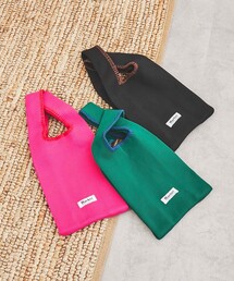 coen（コーエン）の「Market（マーケット）ニットマルシェバッグ（エコバッグ/サブバッグ）」