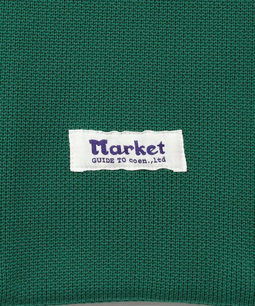 coen(コーエン)の「Market(マーケット)ニットマルシェバッグ(エコバッグ/サブバッグ・レディース・ブラック/ケリー/ピンク・FREE)」の4枚目の写真
