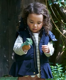 ペプラム中綿ベスト